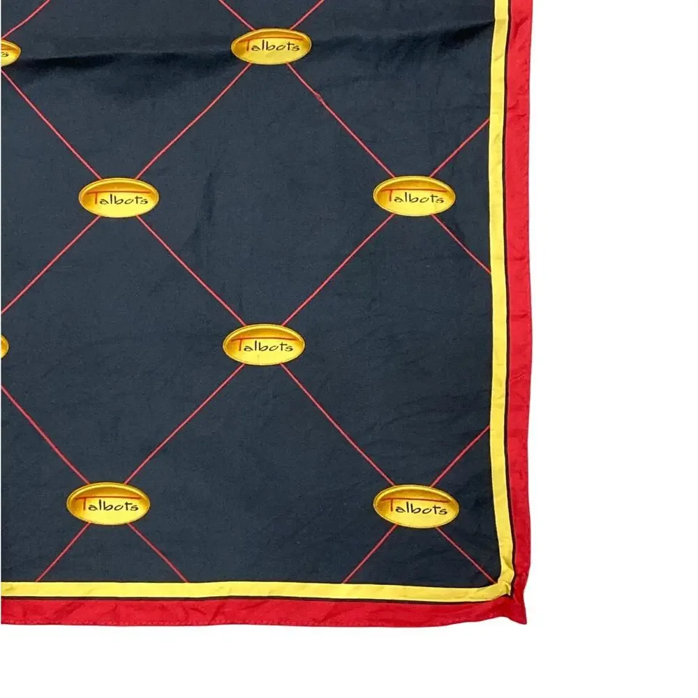 Vintage Talbots silk scarf 20